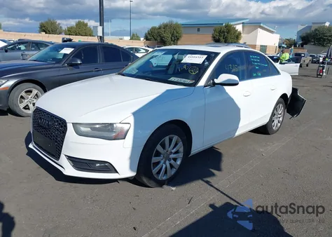 2013 Audi A4 2.0T Premium из США, поврежденный, VIN WAUBFAFL4DN003956